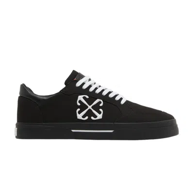 Pre-owned Off-white New Low Vulcanized 'black White' 2023 | Men's Size 43