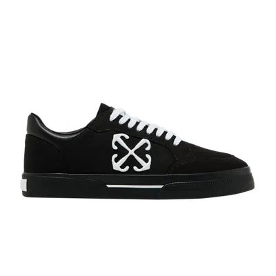 Pre-owned Off-white New Low Vulcanized 'black White' | Men's Size 41