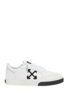 Off-white New Low Vulcanized Leather Sneaker In White