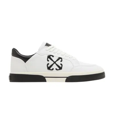 Pre-owned Off-white New Low Vulcanized 'white Black' | Men's Size 40