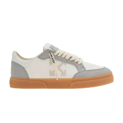 Pre-owned Off-white New Low Vulcanized 'white Light Grey' | Men's Size 43