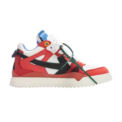 Pre-owned Off-white New Mid Sponge 'red Black Blue' | Men's Size 41
