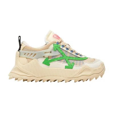 Pre-owned Off-white Odsy-1000 'beige Green' | Cream | Men's Size 38