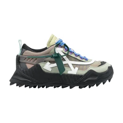Pre-owned Off-white Odsy-1000 'black Sage Green' | Men's Size 42