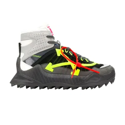 Pre-owned Off-white Odsy-1000 High 'grey Fluorescent Yellow' | Men's Size 40