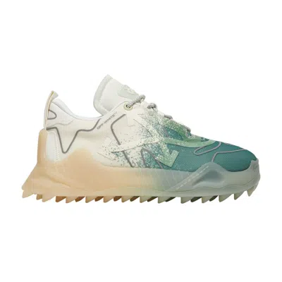 Pre-owned Off-white Odsy-1000 'ombre Cream Green' | Men's Size 38.5