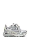 Off-white Odsy-1000 Sneakers In Mesh And Leather In Gray