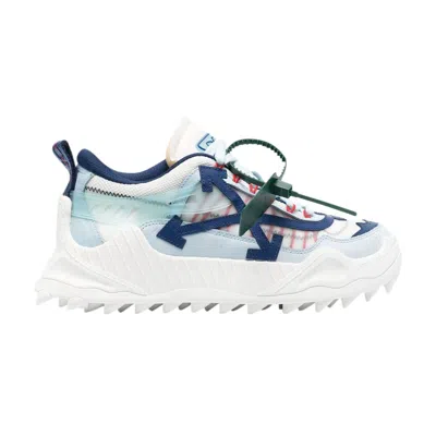Pre-owned Off-white Odsy-1000 'white Navy Blue' | Men's Size 40