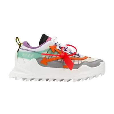 Pre-owned Off-white Odsy-1000 'white Orange' | Men's Size 41