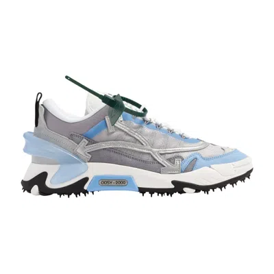 Pre-owned Off-white Odsy-2000 'silver Tone Sky Blue' | Grey | Men's Size 43 In Gray