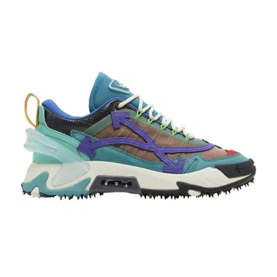 Pre-owned Off-white Odsy-2000 'teal Purple' | Men's Size 40 In Blue