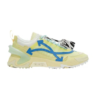 Pre-owned Off-white Odsy-2000 'yellow Blue' | Men's Size 43