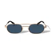Off-white Off White Off White Oeri123 Vaiden 7645 Gold Blue Sunglasses