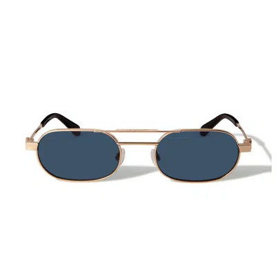 Off-white Off White Off White Oeri123 Vaiden 7645 Gold Blue Sunglasses