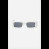 Off-white Men's Arthur Arrows Acetate Rectangle Sunglasses