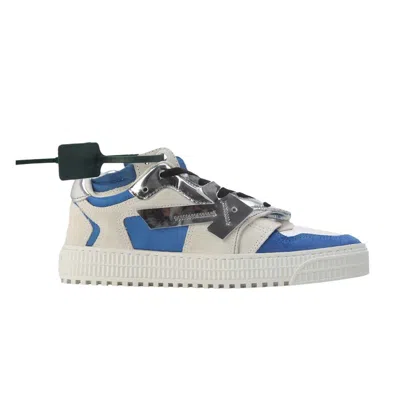 Pre-owned Off-white Off-court 3.0 Floating Arrow Low 'white Silver Blue' | Men's Size 38
