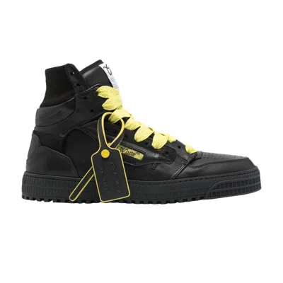 Pre-owned Off-white Off-court 3.0 High 'black Yellow' | Men's Size 44
