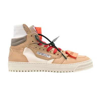 Pre-owned Off-white Off-court 3.0 High 'latte Beige' | Brown | Men's Size 40