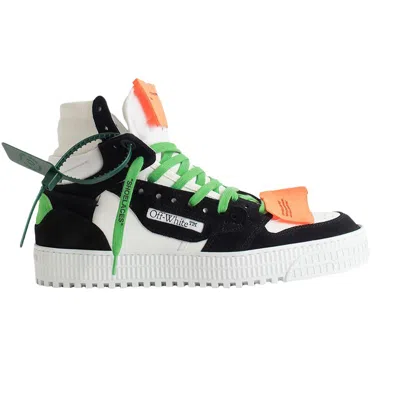 Pre-owned Off-white Off-court 3.0 High 'white Black Green' | Men's Size 39