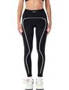 Off-white Off Stamp Seamless High-rise Leggings In Black
