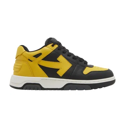 Pre-owned Off-white Out Of Office 'black Lemon Yellow' | Men's Size 43