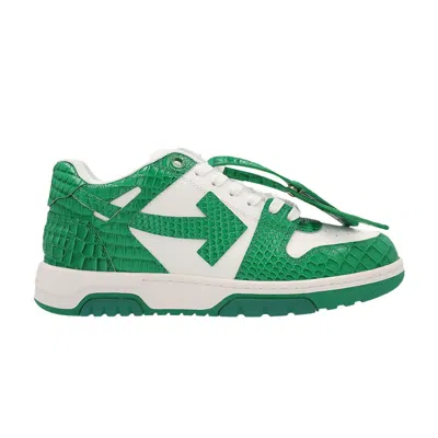 Pre-owned Off-white Out Of Office 'croco - Green' | Men's Size 45