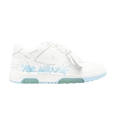 Pre-owned Off-white Out Of Office 'for Walking - White Light Blue' | Men's Size 42