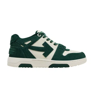Pre-owned Off-white Out Of Office 'jet Green Ecru' | Men's Size 42