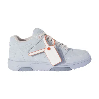 Pre-owned Off-white Out Of Office 'light Blue Suede' | Men's Size 43.5