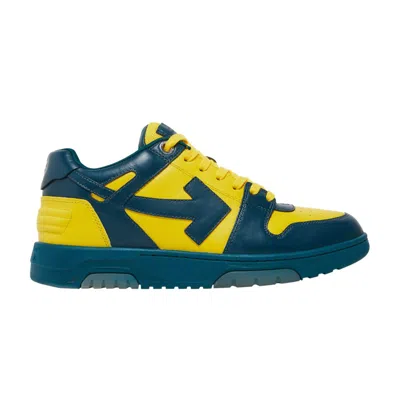 Pre-owned Off-white Out Of Office Low 'blue Yellow' | Men's Size 41
