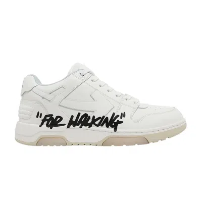 Pre-owned Off-white Out Of Office Low 'for Walking - White Black' | Men's Size 40