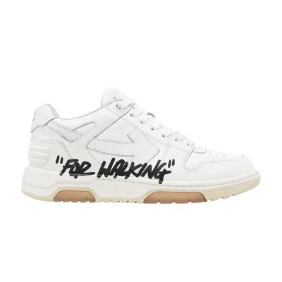 Pre-owned Off-white Out Of Office Low 'for Walking - White Black' | Men's Size 41