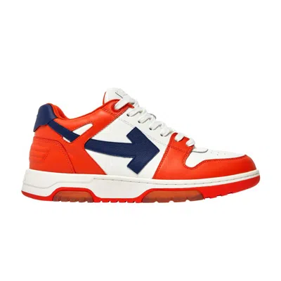 Pre-owned Off-white Out Of Office Low 'orange Blue' | Men's Size 46