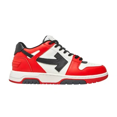 Pre-owned Off-white Out Of Office Low 'red White Black' | Men's Size 42