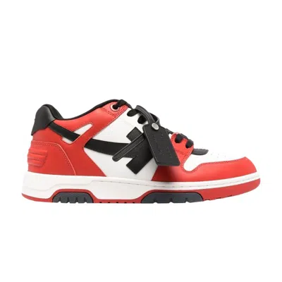 Pre-owned Off-white Out Of Office Low 'red White Black' | Men's Size 43