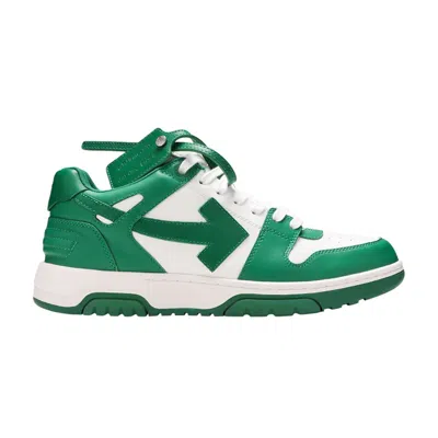 Pre-owned Off-white Out Of Office Low 'white Green' | Men's Size 40