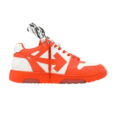 Pre-owned Off-white Out Of Office Low 'white Orange' | Men's Size 44