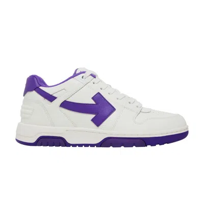 Pre-owned Off-white Out Of Office Low 'white Purple' | Men's Size 44