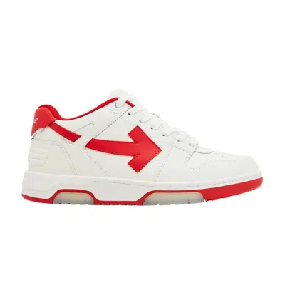 Pre-owned Off-white Out Of Office Low 'white Red' | Men's Size 40