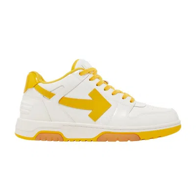 Pre-owned Off-white Out Of Office Low 'white Yellow' | Men's Size 41