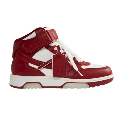Pre-owned Off-white Out Of Office Mid 'red' | Men's Size 38