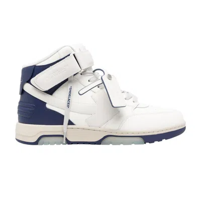 Pre-owned Off-white Out Of Office Mid 'white Navy' | Men's Size 41