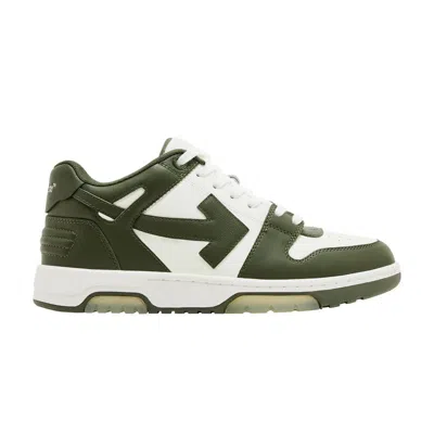 Pre-owned Off-white Out Of Office 'military Green White' | Men's Size 42