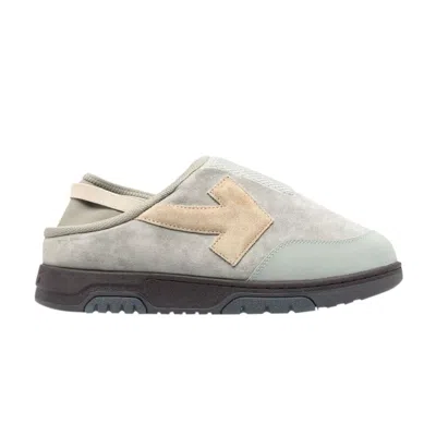 Pre-owned Off-white Out Of Office Mule 'light Grey Beige' | Men's Size 42 In Gray