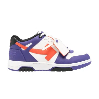 Pre-owned Off-white Out Of Office 'purple Orange' | Blue | Men's Size 45