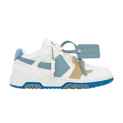 Pre-owned Off-white Out Of Office Slim 'white Blue' | Men's Size 43