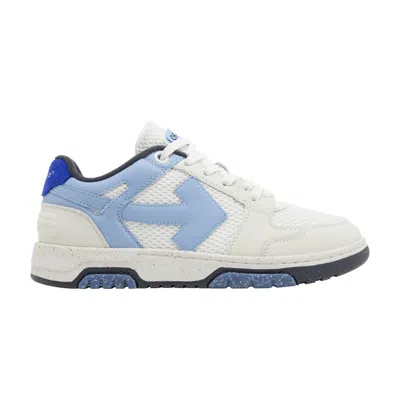 Pre-owned Off-white Out Of Office Slim 'white Light Blue' | Men's Size 43