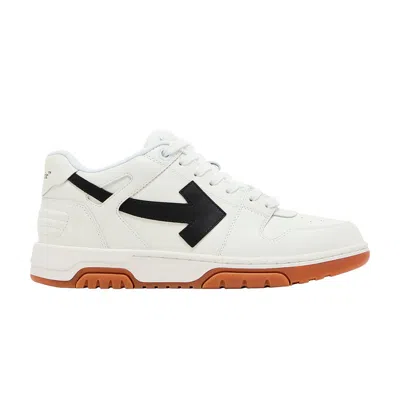 Pre-owned Off-white Out Of Office 'white Black Gum' | Men's Size 39.5