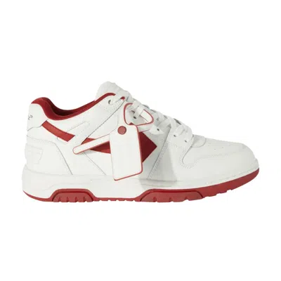 Pre-owned Off-white Out Of Office 'white Burgundy' | Men's Size 40