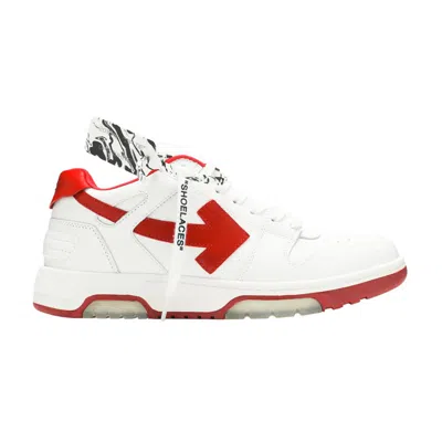 Pre-owned Off-white Out Of Office 'white Red' | Men's Size 42